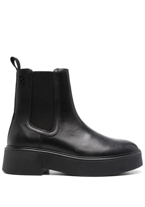 Tommy Hilfiger leather boots - Black
