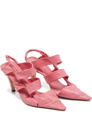 Bottega Veneta Pre-Owned pointed-toe slingback pumps - Pink