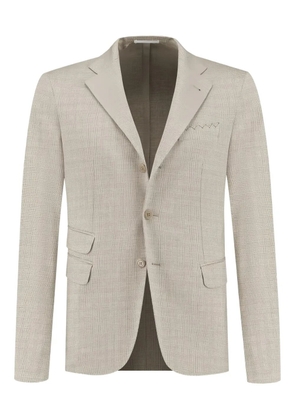 Doriani Cashmere Colbert blazer - Neutrals