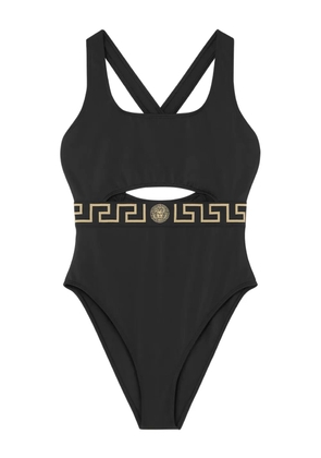 Versace Greca Border one-piece swimsuit - Black