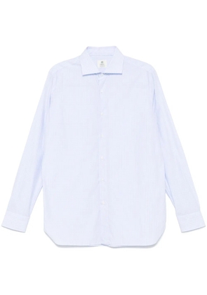 Borrelli check-pattern shirt - Blue