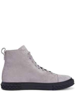Giuseppe Zanotti Ecoblabber high-top sneakers - Grey
