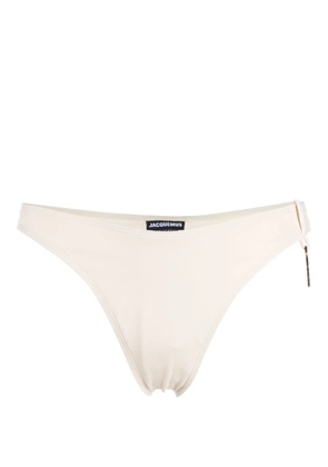 Jacquemus Le Bas de Maillot Signature bikini bottoms - Neutrals