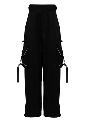 Off-White straight-leg cargo pants - Black