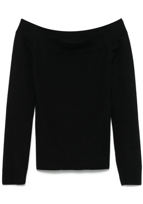 TOM FORD off-shoulder sweater - Black