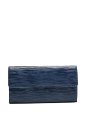 Louis Vuitton Pre-Owned Sarah leather wallet - Blue