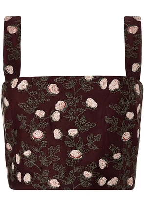 Agua By Agua Bendita Luciana Colibri top - Red