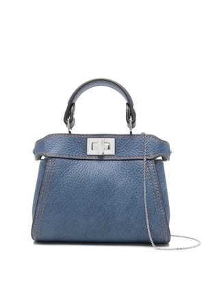 FENDI mini Peekaboo tote bag - Blue