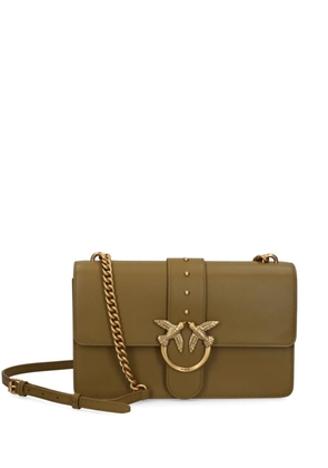 PINKO leather crossbody bag - Green