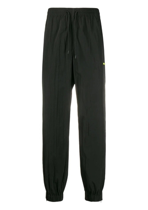 MSGM neon logo track pants - Black