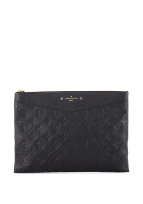Louis Vuitton Pre-Owned Daily Monogram Empreinte Leather pouch - Black