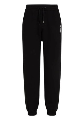Karl Lagerfeld logo-tape track pants - Black