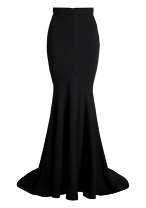 Patou mermaid maxi skirt - Black
