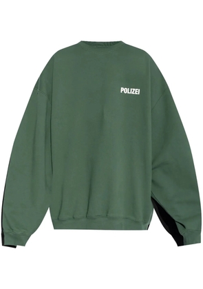 VETEMENTS Polizei sweatshirt - Green