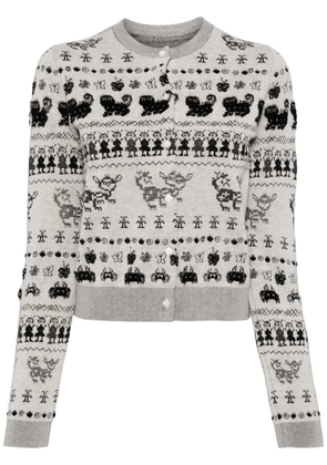 JNBY Patterned sweater - Grey