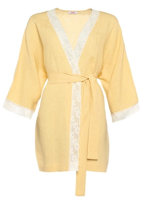 ERES Colline linen top - Yellow