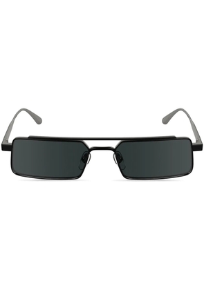 Calvin Klein rectangle-frame sunglasses - Black