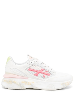 Premiata Moerun distressed sneakers - White