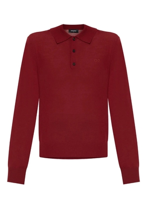 DSQUARED2 long-sleeve polo top