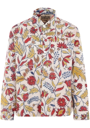 Kartik Research floral-print shirt - Neutrals