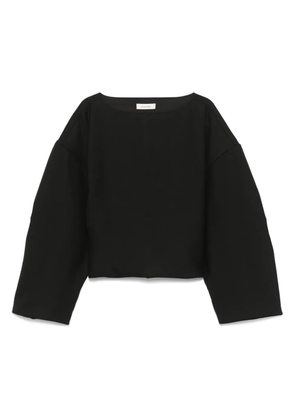 ENTIRE STUDIOS wool top - Black