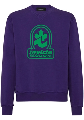 DSQUARED2 Invicta sweatshirt - Purple