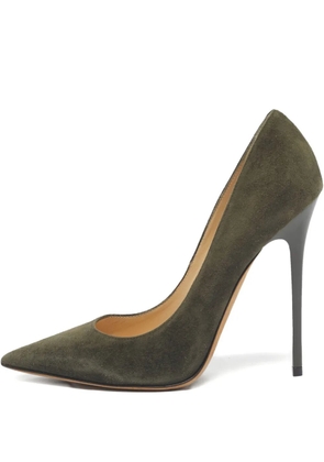 Jimmy Choo Pre-Owned Anouk pointed-toe pumps - Green