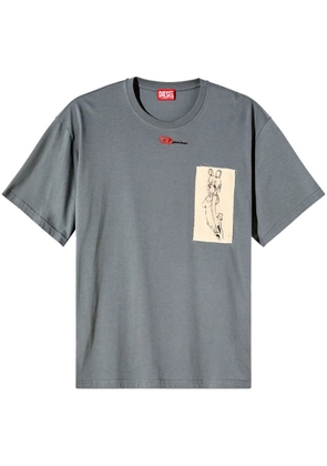Diesel x Damiano David T-Boxt T-shirt - Grey