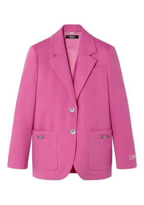 Versace Underwater Barocco boxy blazer - Pink