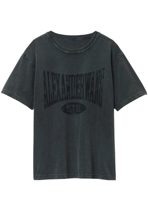 Alexander Wang logo-print cotton T-shirt - Black