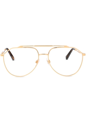 Dolce & Gabbana Eyewear pilot-frame glasses - Gold