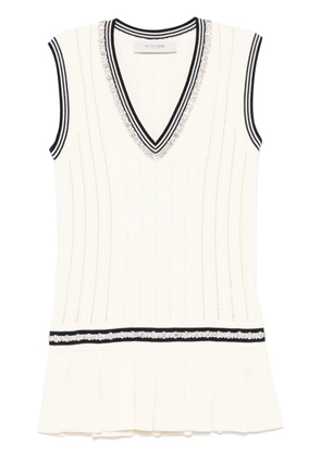 Golden Goose Varsity Marjory mini dress - Neutrals
