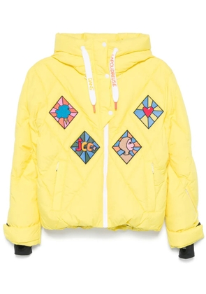 Rossignol x JCC Lumy down bomber ski jacket - Yellow