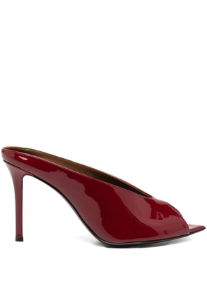 Giuseppe Zanotti 80mm peep-toe pumps - Red