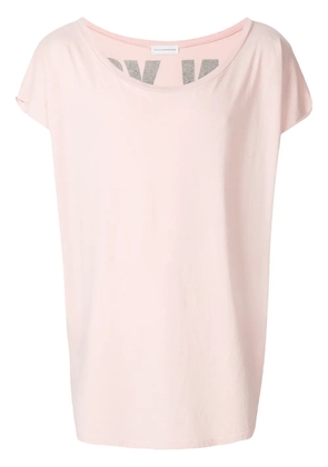 Faith Connexion NY boat neck T-shirt - Pink