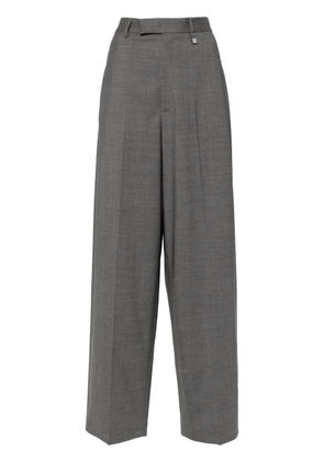Giuseppe Di Morabito logo-plaque trousers - Grey