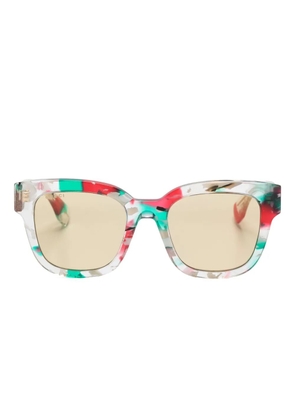 Gucci Eyewear wayfarer-frame sunglasses - Neutrals