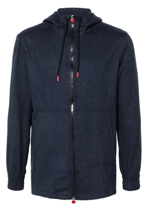 Kiton cotton jacket - Blue
