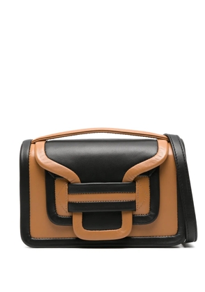 Pierre Hardy small Alpha leather crossbody bag - Brown