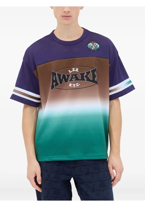 Awake NY LES Football T-shirt - Brown