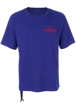 UNRAVEL PROJECT printed logo T-shirt - Purple