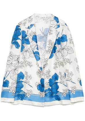 P.A.R.O.S.H. floral-print blazer - White
