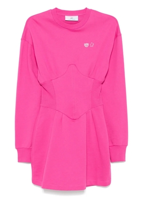 Chiara Ferragni corset-style mini dress - Pink