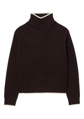 SANDRO turtleneck sweater - Brown