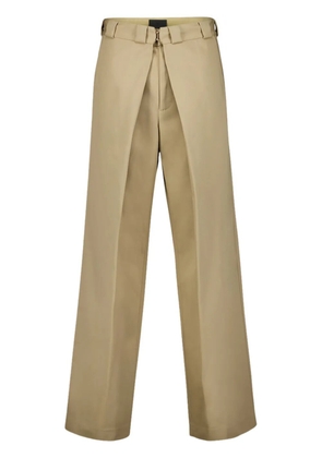 Givenchy pleated wide-leg trousers - Neutrals