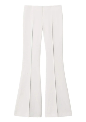 TWINSET pressed-crease flared trousers - Neutrals