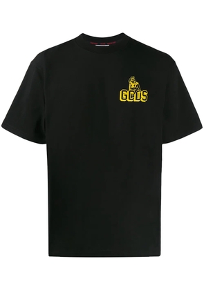 GCDS logo print T-shirt - Black