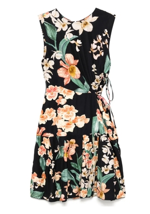 Agua By Agua Bendita Otoño cutout Dress - Black