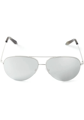 Victoria Beckham Eyewear aviator sunglasses - Metallic