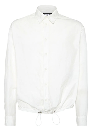 DSQUARED2 superlight drawstring shirt - White